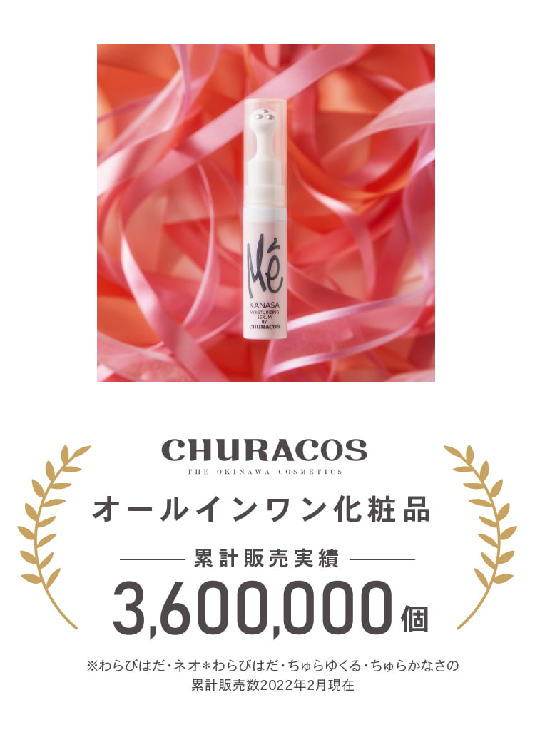 オールインワン化粧品　累計販売実績3600000個